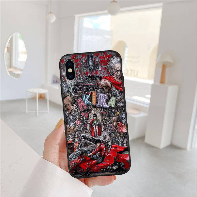 LO2 Akira Anime Soft Shell Phone Case for Samsung Galaxy S20 S21 S22 Ultra FE + Plus A21S A22 A24 A25 A26 A30 A30S A31