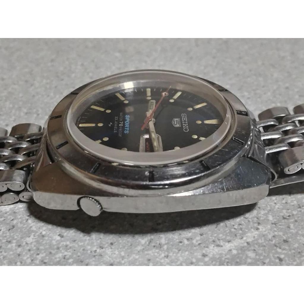 Used Seiko 5 Sports (5126-8100) Blue Dial *Maintenance recommended