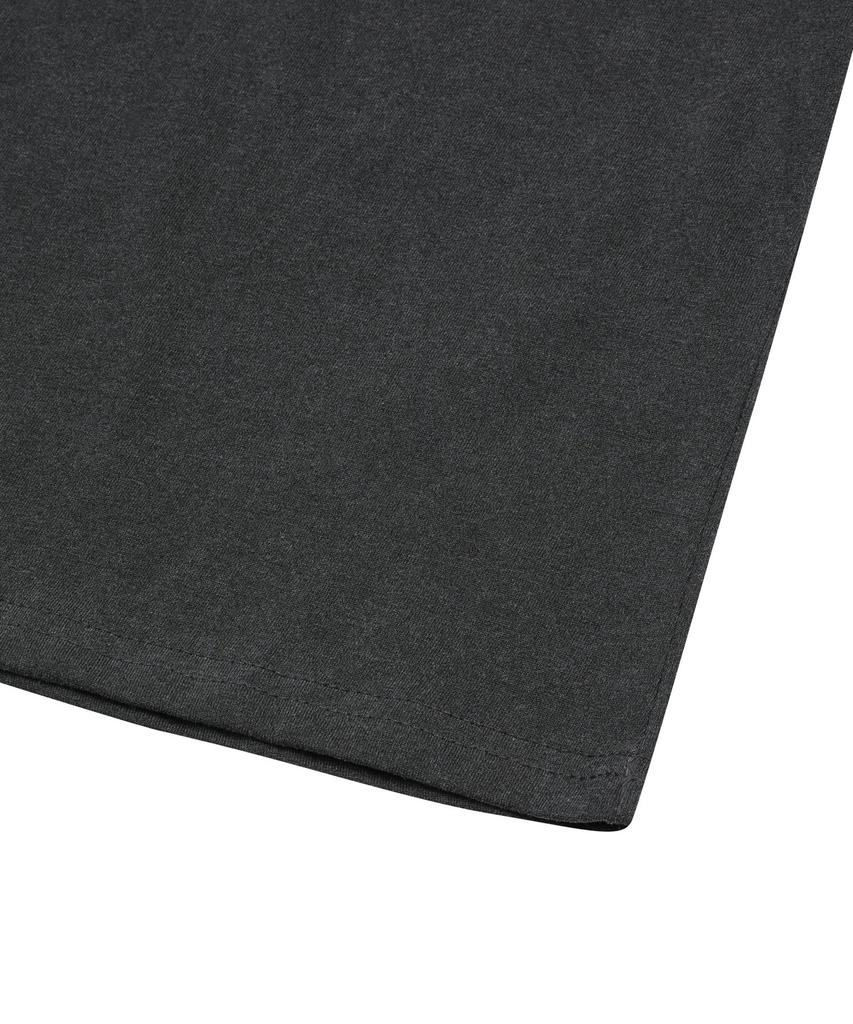 MUCENT Slap Pigment Washed Metal Logo Setup Short Sleeve T-Shirt (2 Colors)