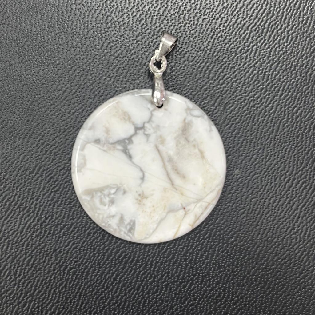 3Pcs, Energy Natural Stone Gemstone Round Pendants, DIY Jewelry Making Charms for Necklace, Bracelet, and Craft Accessories, Unique Gifts 30×30mm