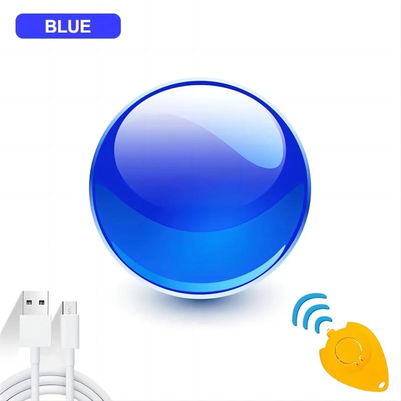 

Летающий шар Бумеранг Дрон Flyorb Magic со светодиодными лампами Подарок Hover Ball Fly Nova Orb Летающий спиннер Непоседа Детские семейные игрушки синий