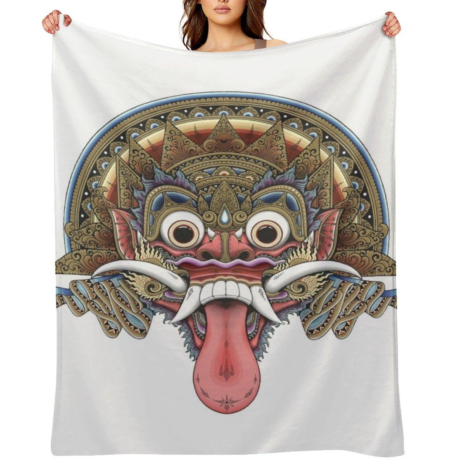 Bali Boma Throw Blanket Fashion Sofas manga Cute Plaid on the sofa Blankets 30x40in