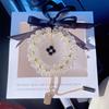 Women S Four Leaf Clover Rhinestone Crystal Car Pendant Interior Decoration