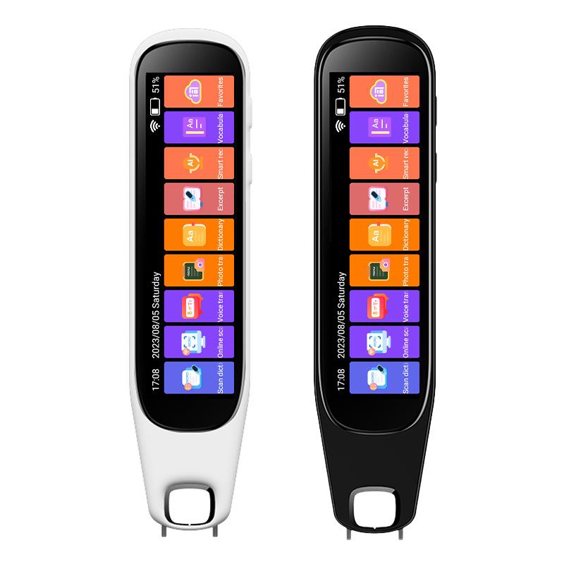 2026 MD21 Voice Translation Pen Real Time Intelligent Text Scanning Point Reading Learning Smart Voice Translator Recording Pen for Students Learners