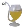 Wein-Whisky-Glas, hitzebeständig, zum Saugen von Saft, Milch, Trinkrohr, Strohhalm