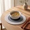 Cotton Rope Coaster, Color Block Heat Insulation Mat for Table, Thickened Potholder for Hot Dishes, Farmhouse Cup Mat