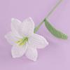 Häkel-Lilienstrauß, Gehäkelter Blumenstrauß Für Zuhause Hochzeitsdekoration DIY Geschenkstrauß Für Frau Mutter Vater Lehrer