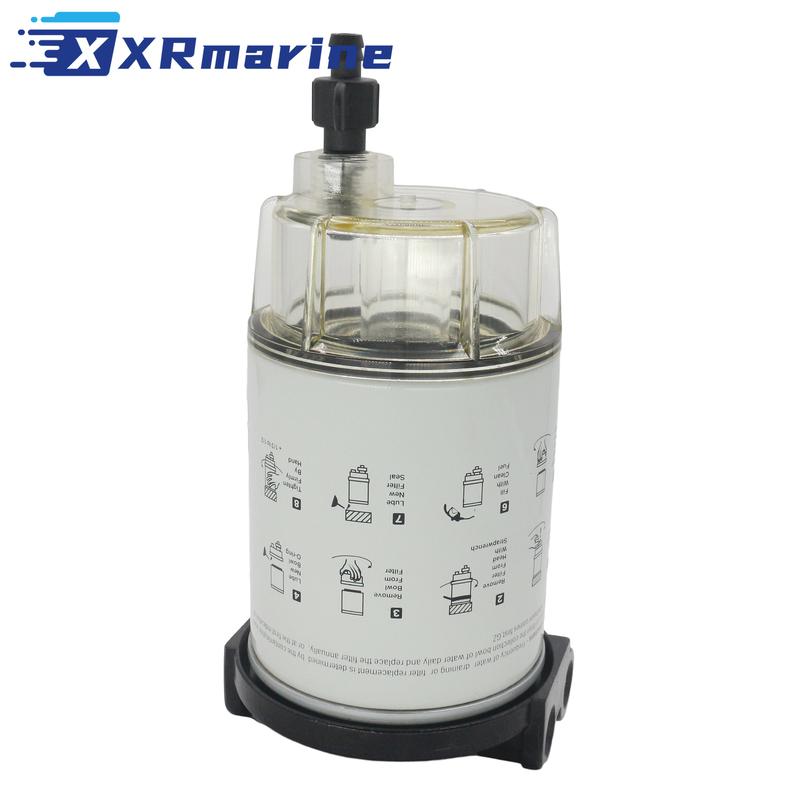 604941 Fuel Water Separator Filter Assy for Mercury Mariner 30 50 55 60 HP Outboard Engine S3213 35809097 8M0103095 8M0146203