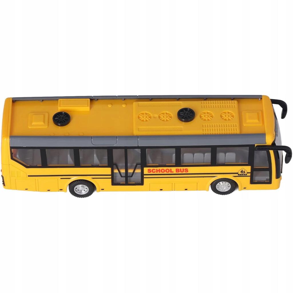 Autobus Szkolny Zdalnie Sterowany Na Pilota Z Akumulatorem Rc Dla Dzieci
