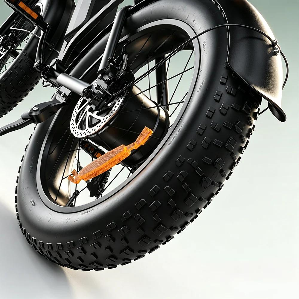 EB5Max Bicicletta Elettrica con Ruote Grasse a 7 Marce Batteria 48V 18.2AH Autonomia 85 Miglia 250W velocità 25KM/H Bicicletta Elettrica