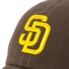 Mesh Cap CLEAN UP MLB SD Brown FREE '47brand '47BRAND 47A-CLPMES-B-TRWLR21GWP-BWC