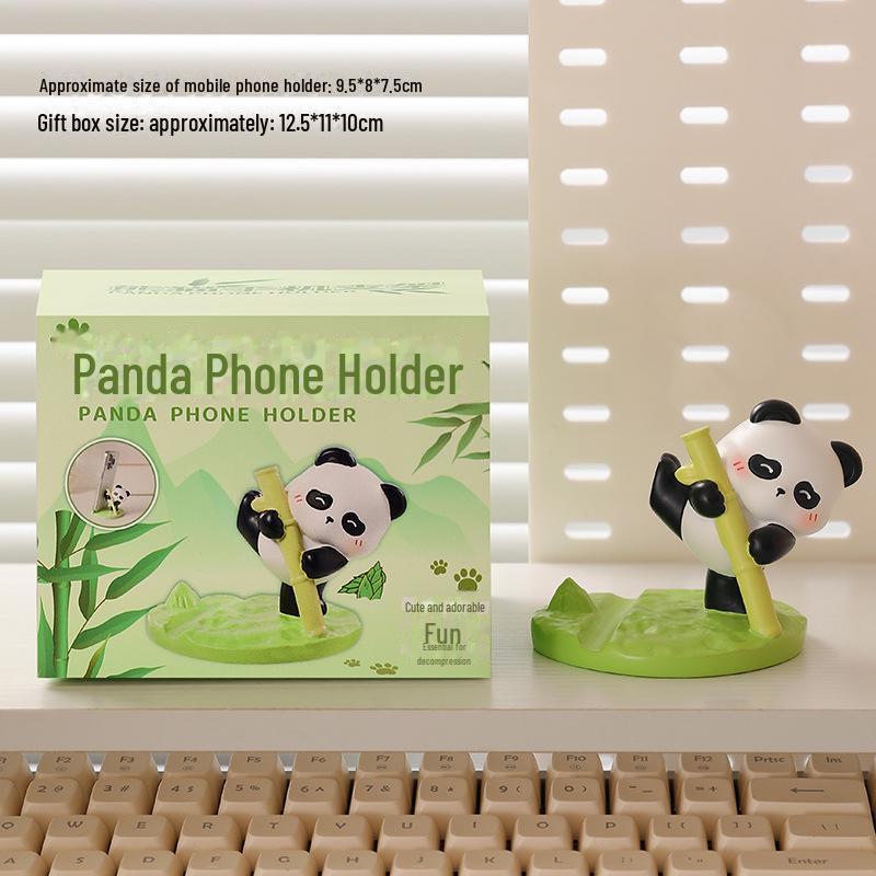 Adorable Lucky Cat Phone & Tablet Stand - Creative Cartoon Desktop Holder Ornament & Gift for Couples