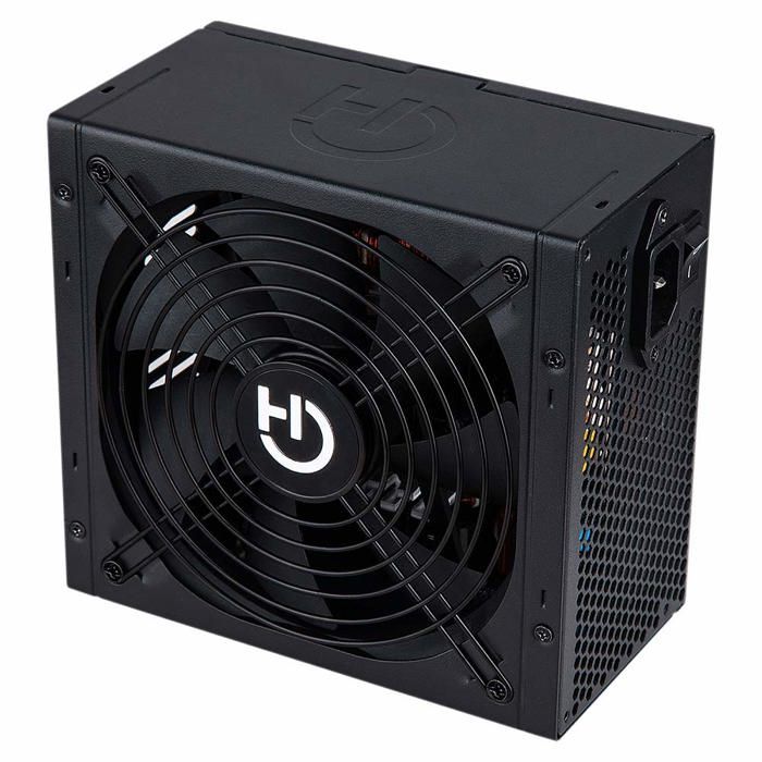 Alimentation PC Gamer ATX - Hiditec - BZ-550W - 80Plus Bronze - Silencieux - Ventilateur 120 mm - Faible consommation