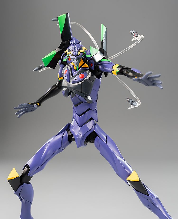 Evangelion Unit 13 from the New Theatrical and Zinc Alloy Action Figure Robo-Dou Edition, Non-scale ABS, PVC, POM, Pre-painted
