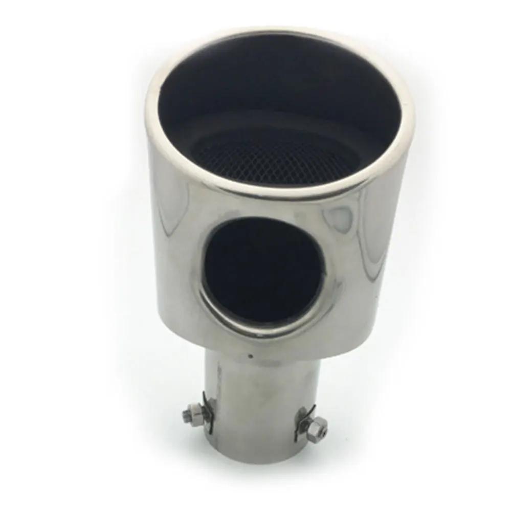 Rear Stainless Steel Exhaust Muffler End Tail Pipe Outlet Tips For Honda Civic 10th Gen 2016 2017 Black/Blue/Chrome