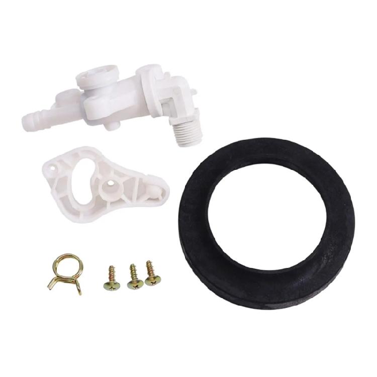 34100 RVs Campers Toilet Water Assembly Valves Kit with Screws for Thetford Style Lite Replacement Accessories