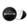 4Pc Car Wheel Hub Center Cap Sticker Metal Emblem Sticker For Mercedes Benz W205 W177 W221 W220 W176 W212 W213 ML G63 E63 GT AMG