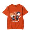 Hot Hinata Shoyo Tobio Kageyama Cartoon Print Short Sleeve T Shirts Women Casual Shirts Summer Women's Men's Crew Neck T-shirt