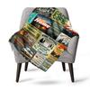 Camping Life Adventure Blankets Comfortable Soft Lightweight Allseason Multipurpose Blanket For Picnics Sofas Offices Beds Living Rooms Suitable As