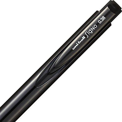Mitsubishi Pencil Gel Ballpoint Pen Uniball Signo RT1 0.38 Black UMN15538.24