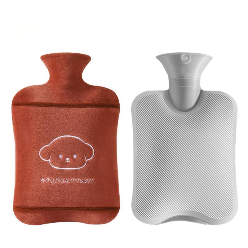 Hot Water Bottle Covers Cold-proof Warm Insulated Cover Hand Feet Warmer Explosion-Proof Water Bottles Hot Water Women's Menstrual Warm Abdominal Bag