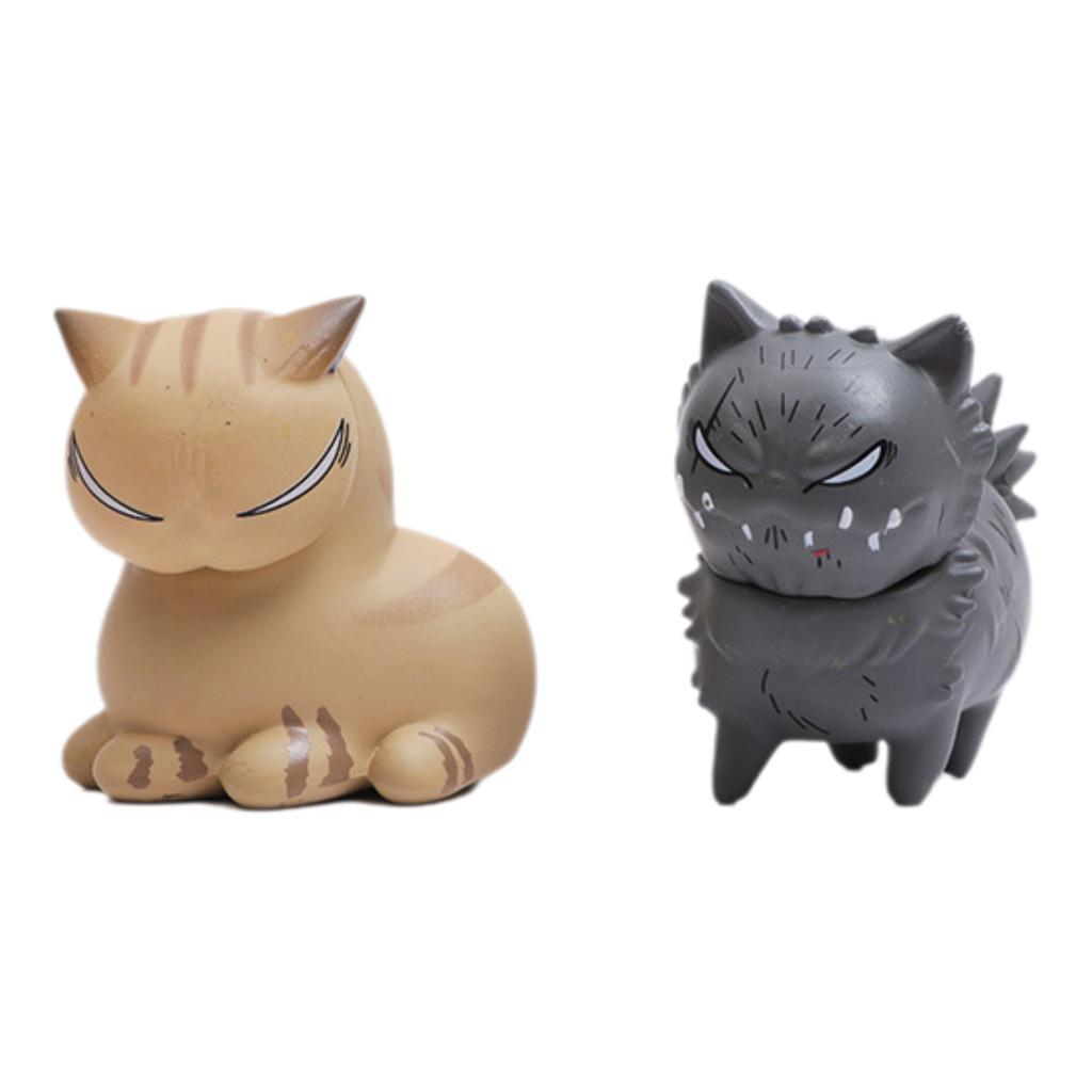 Adorable Stray Cat Blind Box Siamese Cat White Cat Plastic Toy Collectible