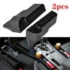 2pcs Car Seat Gap Catcher Crevice Pocket Storage Box Organizer Stow Holder Case
