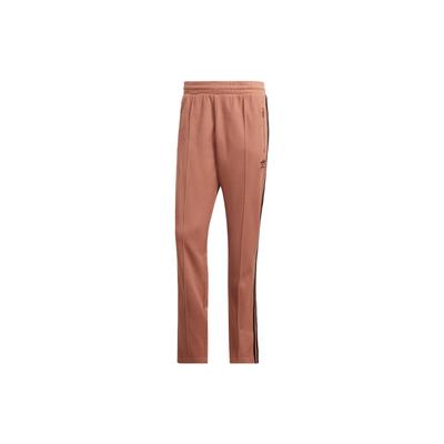 Originals Adicolor Waffle Beckenbauer Striped Print Casual Straight Leg Track Pants Men Bottoms Rocky-Brown HS2079