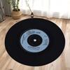 Vinyl Record Design Round Carpet Music CD Circle Children Play Mat Living Room Decoration Home Bedroom Sofa Hallway Area Rugs