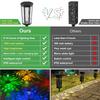 1/2/4pcs New Solar Energy Hollow Projection Lawn Lamp Courtyard Waterproof LED Landscape Lamp Outdoor Garden Floor Insertion Lamp Holiday Lighting