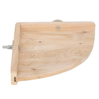 Wooden Corner Rack Rest Stand for Hamster Chinchillas Small Pet Cage Accessory