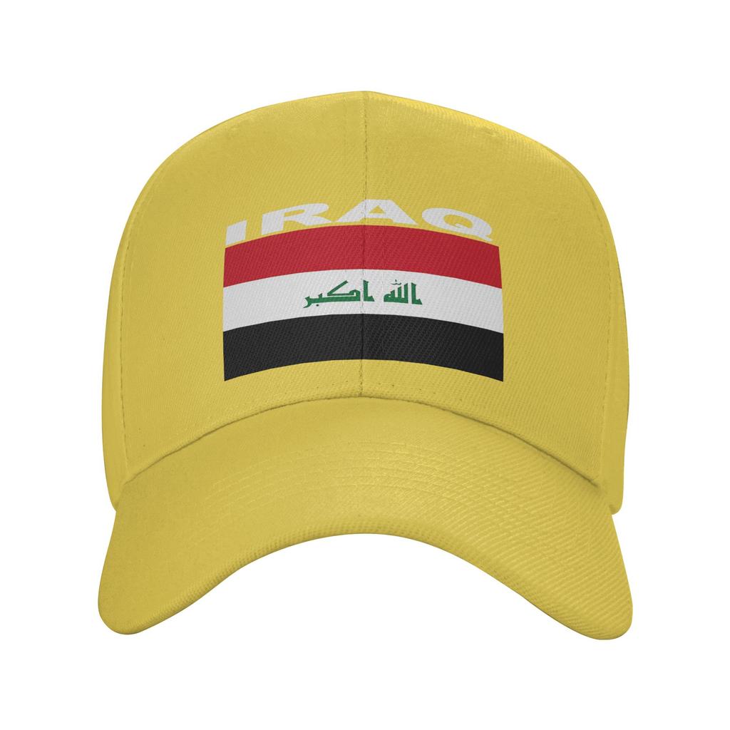 Summer Casual Baseball Cap Flag Of Iraq Outdoor Sport Trucker Hat For Unisex Unisex Hot Sale Yk Retro Baseball Caps