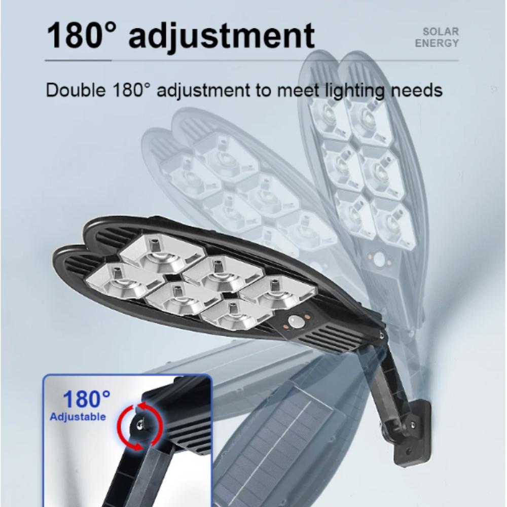 6000 Lumens Latest Outdoor Solar LED Light 3 Modes Outdoor Solar Lamp Motion Sensor Waterproof Solar Garden Street Lamp