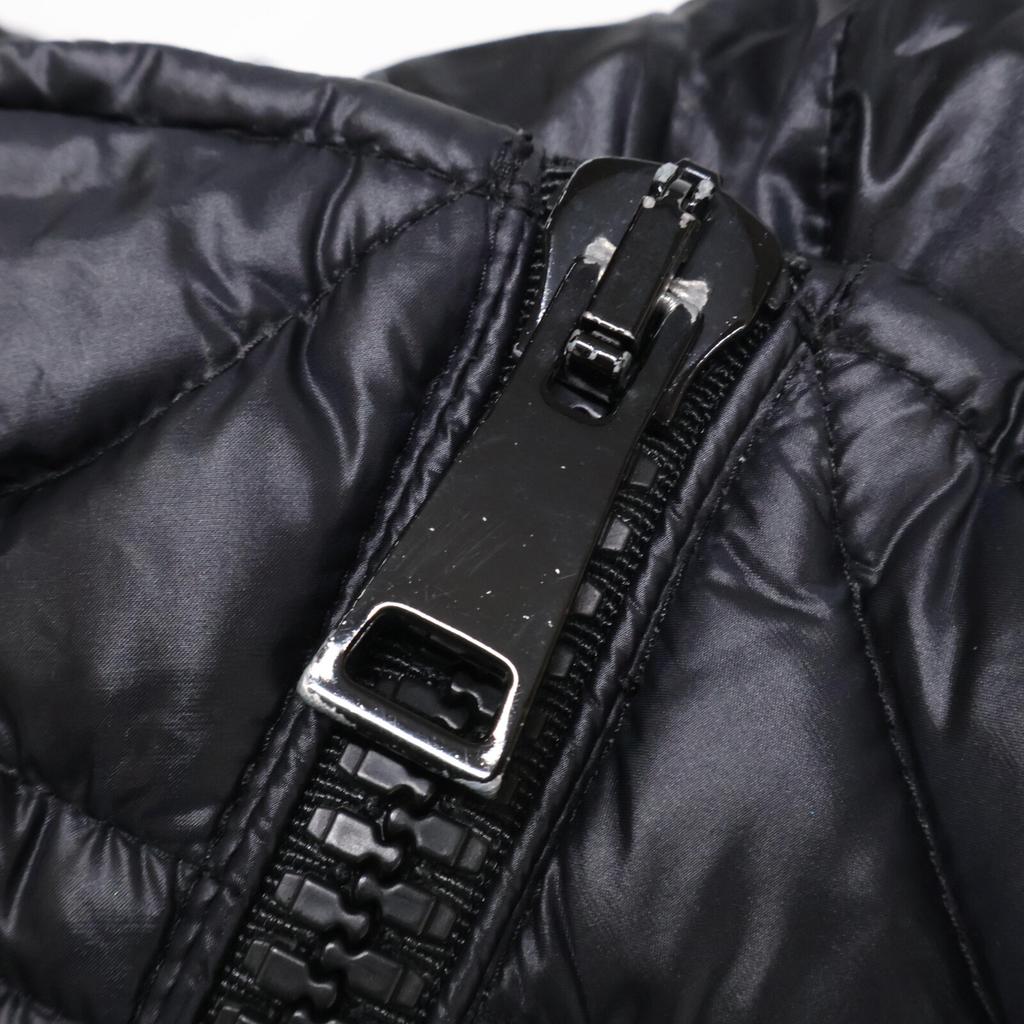 MONCLER SUYEN hoodie down coat O blackUsed