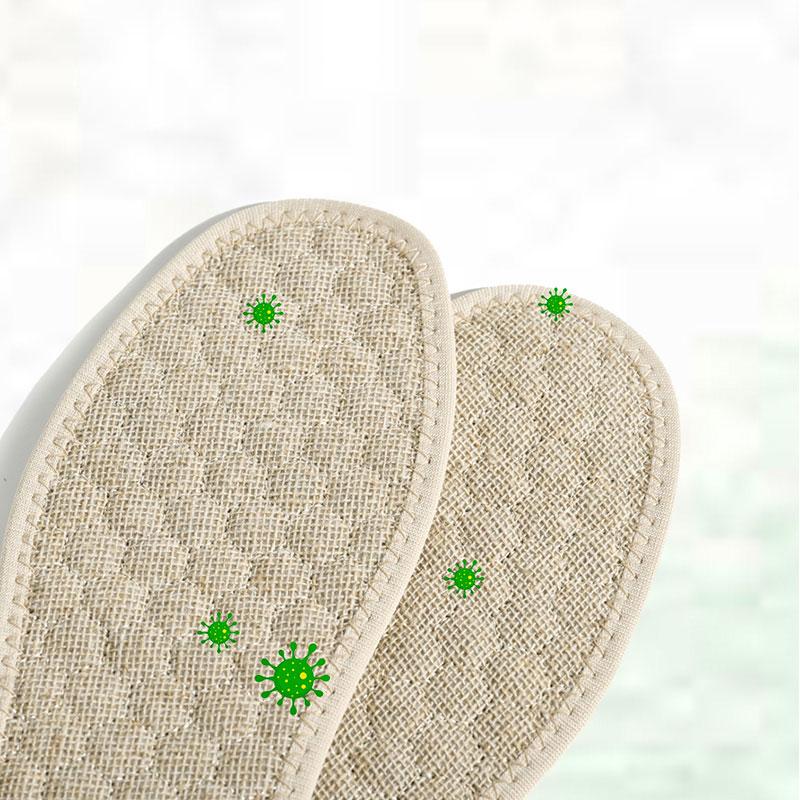 Natürliche Pflanzen-Einlegesohlen Atmungsaktiv Geruchlos Warm Sommer Schuhpolster Für Männer Und Frauen