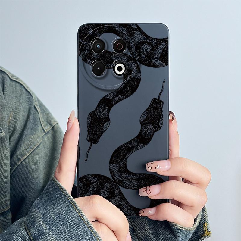 For Tecno Spark 30 Pro KL7 Phone Case 30Pro 4G Silicone Sweet Painted Shell Cartoon Funda Lovely Printed Protective Cover Casing