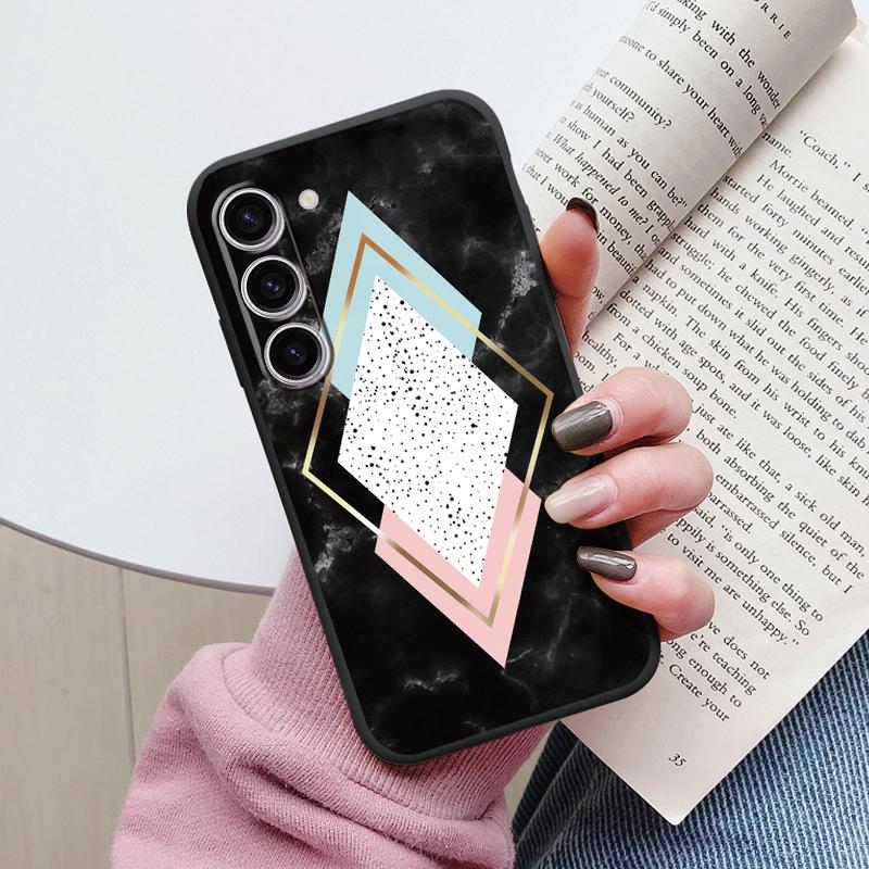 Case For Samsung A55 5G Back Cover Protective Silicone Funda Fashion Marble Stone Texture Coque For Samsung Galaxy A54 A56 Capa
