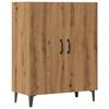 VidaXL Massivholz-Anrichte 70x34x90 cm Konstruktionsholz, Schrank, Sideboard, Aufbewahrungsschrank, Schrank, 856889