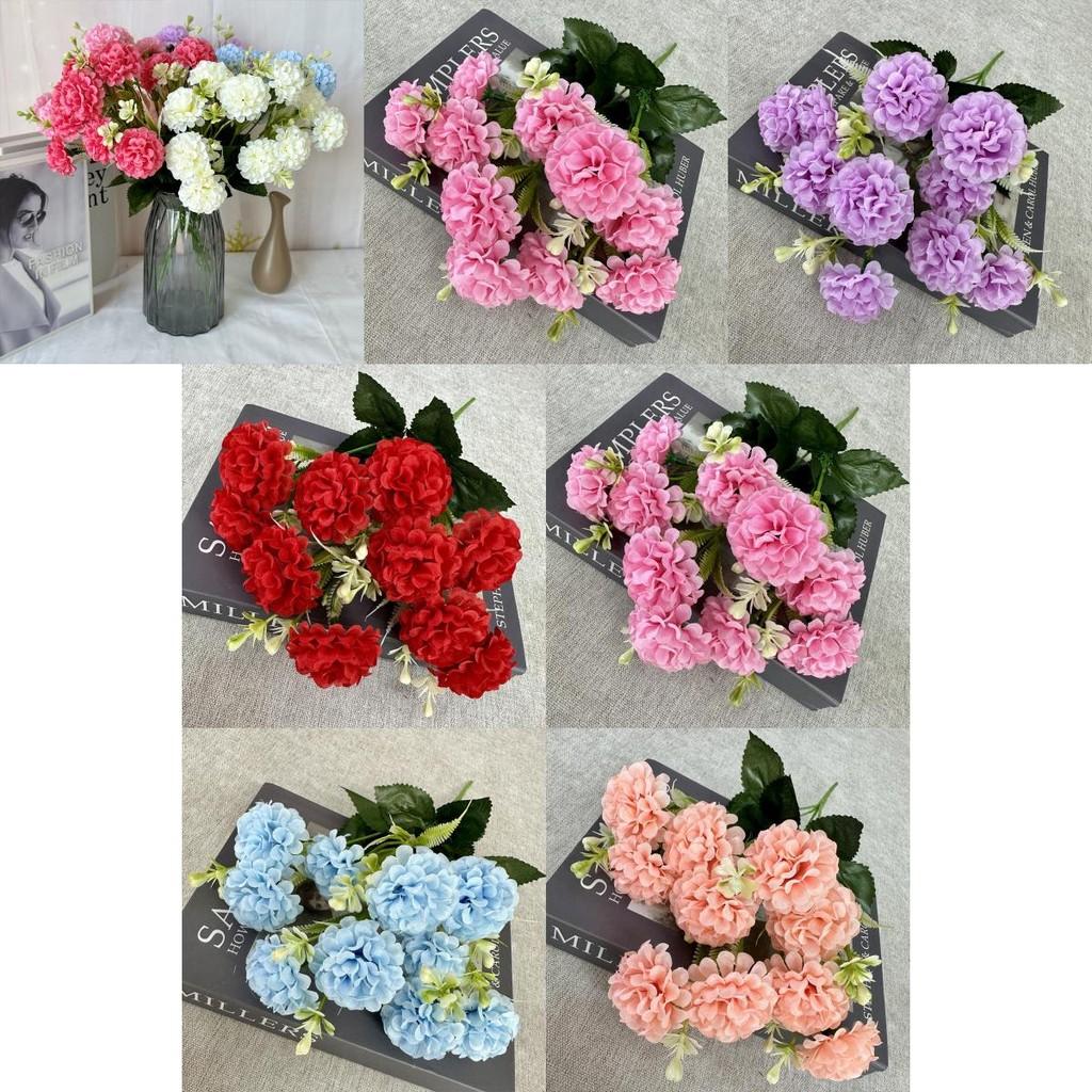 Artificial Flower Basket With Wicker Design For Living Room And Event Decoration