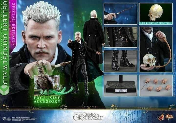 

[USED] Hot Toys Fantastic Beasts Gellert Grindelwald Sapi Exclusive