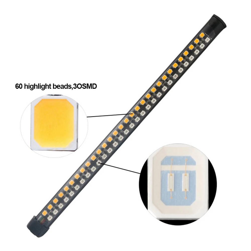 Motorcycle Led Rear Turn Signal Brake Light Stop Daytime Running Lights for motorcycle ATV Waterproof Dual Color Universal