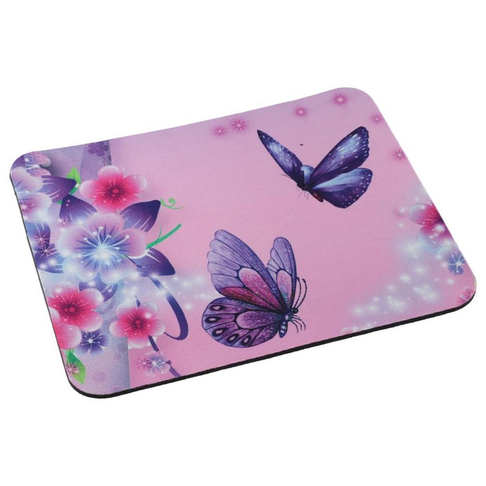 Rubber+cloth Black Cat Gaming Mouse Pad Multicolour Rubber Base Mouse Pad  Office