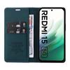 For Xiaomi Redmi 15 5G (Global) (169mm) Phone Cases YIKATU Magnetic Closure PU Leather Mobile Cover