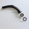 Universal Vacuum Cleaner Hose End Bend Bent Handle Tube Wand Set 32mm