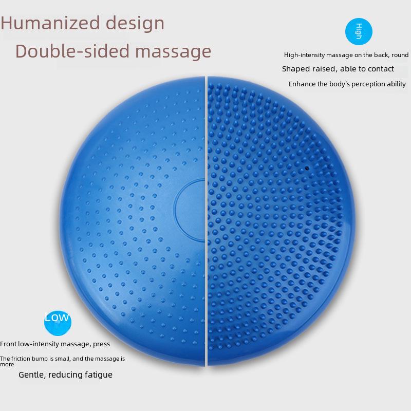 Zesílený protiexplozivní akupunkturní balanční polštář pro jógu a rehabilitační trénink