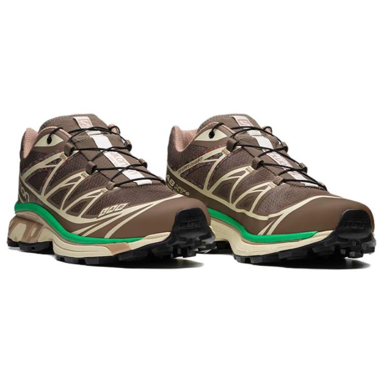 SALOMON Xt-6 Mindful 2 Front Lace Mesh Slip-Resistant Durable Wrap Low-Top Casual Trail Training Urban Commuting Running Shoes Unisex Sneaker 473120