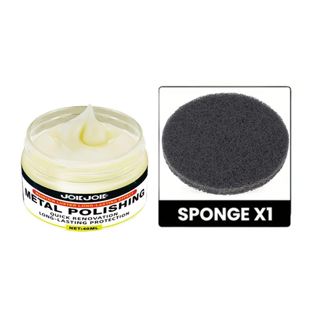 JOKJOK Metal Polishing Wax - Restores Shine & Smooths Surface, Long-Lasting Protection for Cars, Kitchenware, and More - Multi-P