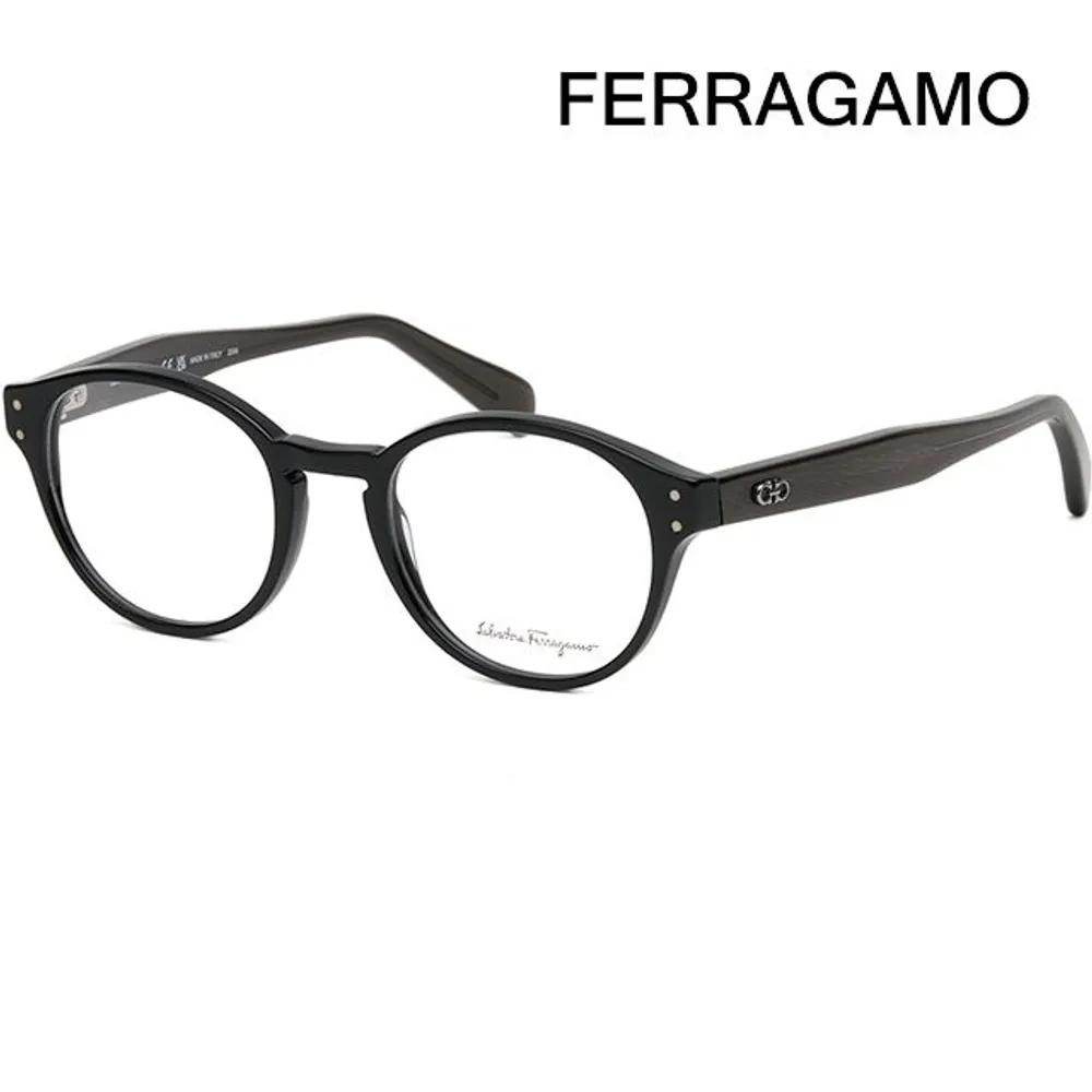 Eyeglass Frame SF2940 001 Round Black Horn-rimmed Fashion