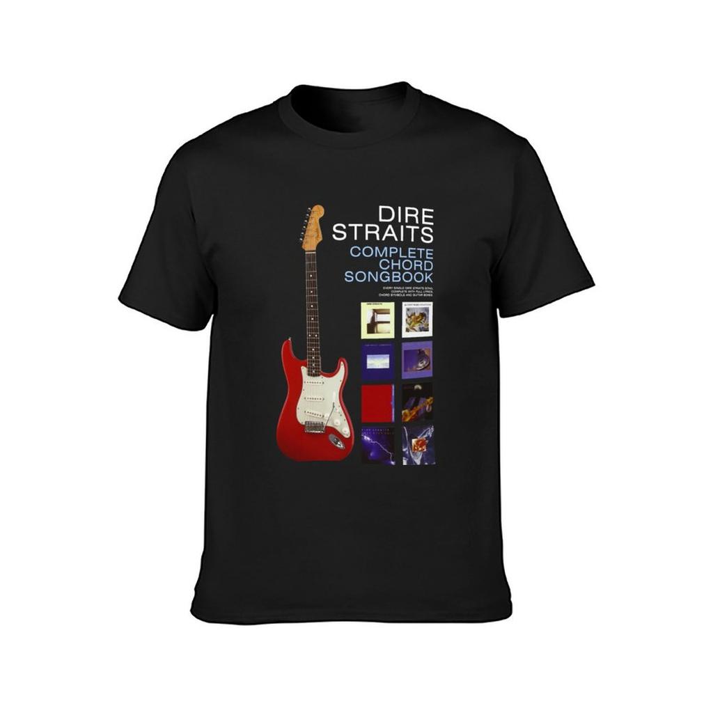 Cancionero Completo De Acordes De Dire Straits Camiseta Clásica T-Shirt Customizeds Hippie Clothes Men T Shirt