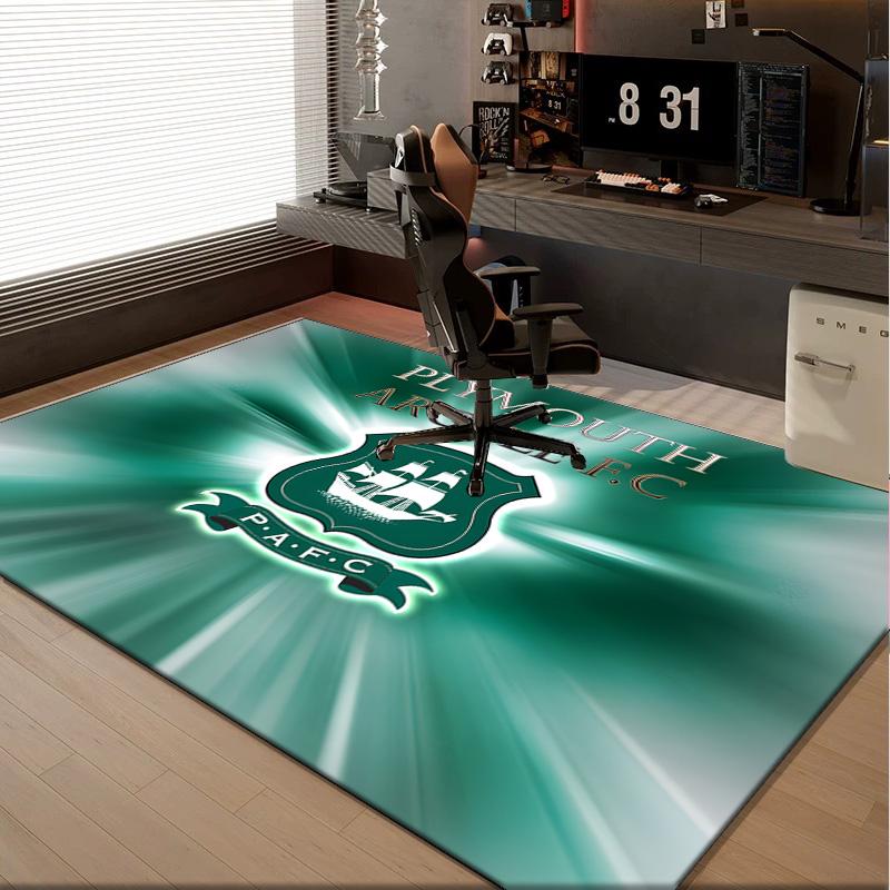 1PC rug Pafc Ship Crest Emblem Carpet, Chair Rug,Area Rug for Office Bedroom living rooms bedroom, Doormat decor Christmas fan gifts